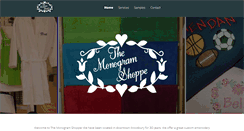 Desktop Screenshot of monogramshoppe.net